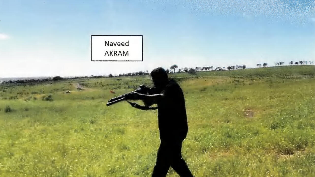 This handout from the NSW Courts shows a frame grab taken from a video recorded in late October in a countryside location, suspected to be in New South Wales