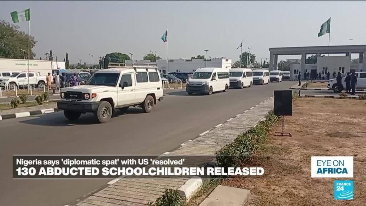 Freed Nigerian schoolchildren handed over to government