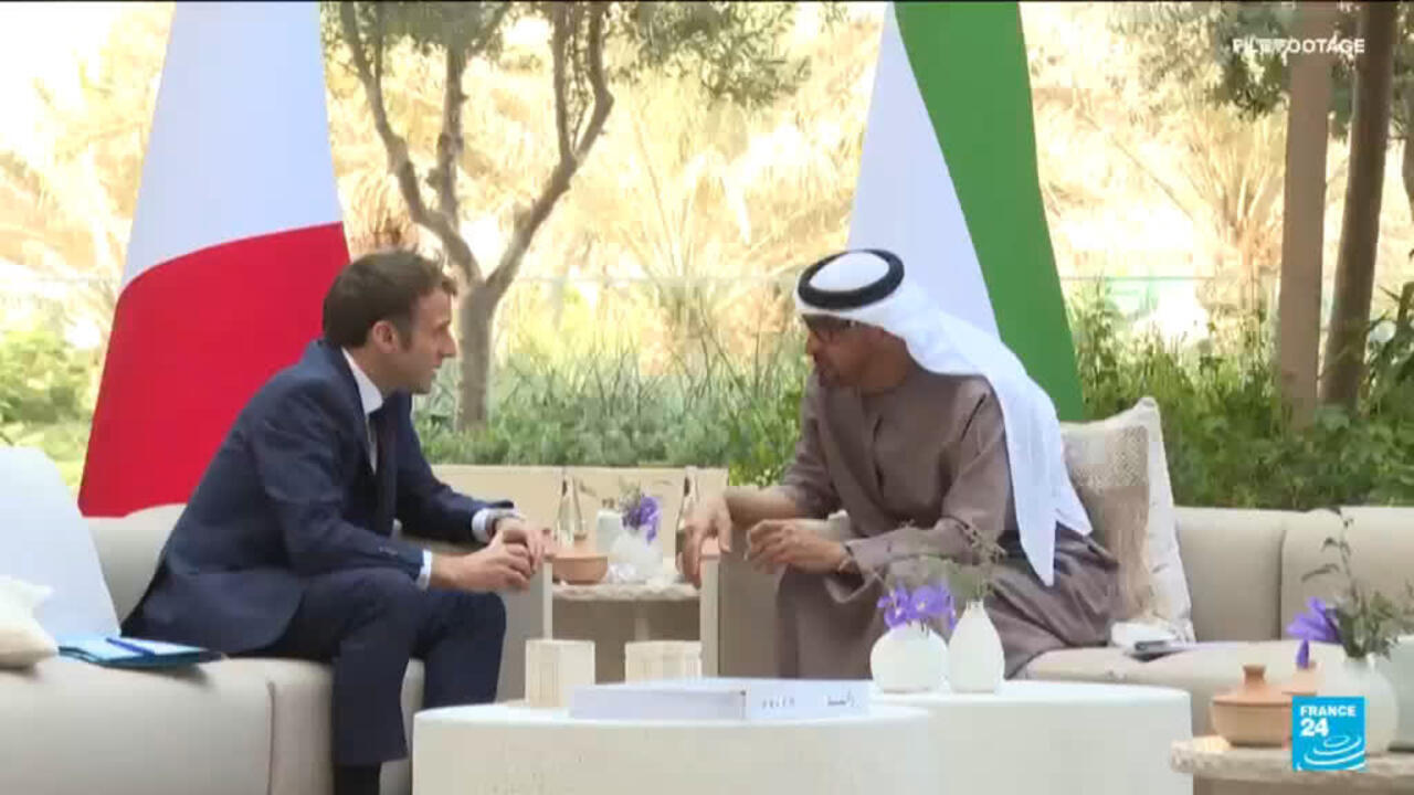 United Arab Emirates hosts Macron for security talks