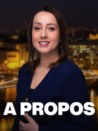 Sharon Gaffney from the "A propos" program.