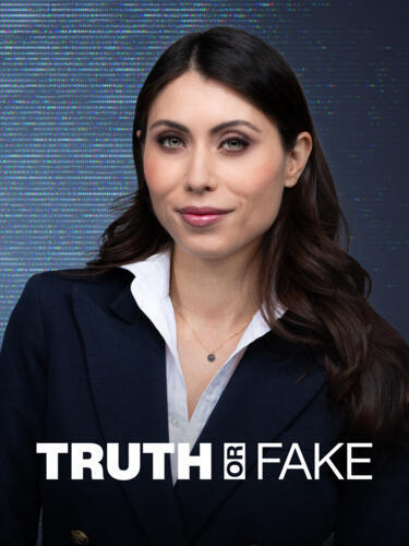 Catalina Marchant de Abreu from the "Truth or Fake" TV show.
