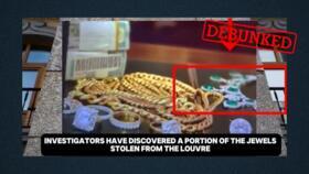 No, the National Anti-Corruption Bureau of Ukraine didn’t find the jewels stolen from the Louvre at the home of an oligarch with close ties to Ukrainian President Volodymyr Zelensky, as this video published on November 18, 2025, claims.