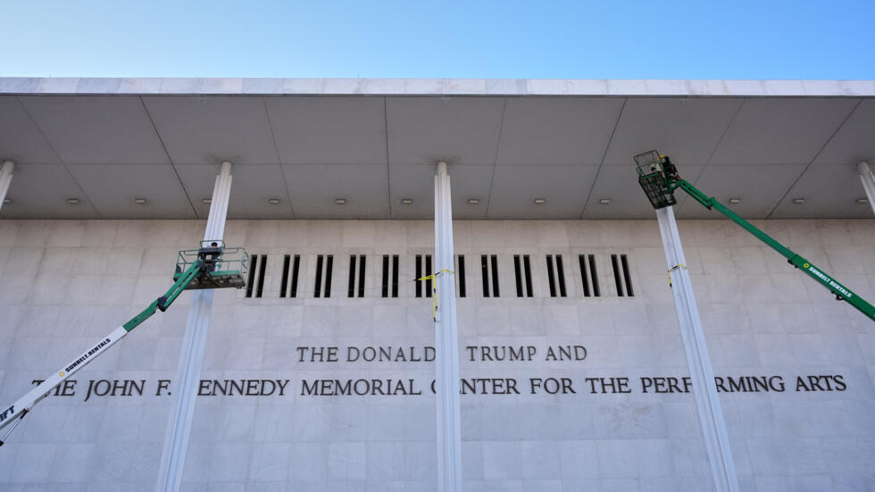 US President Donald Trump ordered his name to be added to the John F. Kennedy Memorial Center For The Performing Arts in Washington, DC