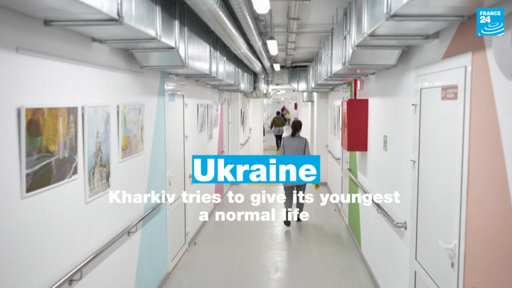 Ukraine: how Kharkiv tries to give its youngest a normal life