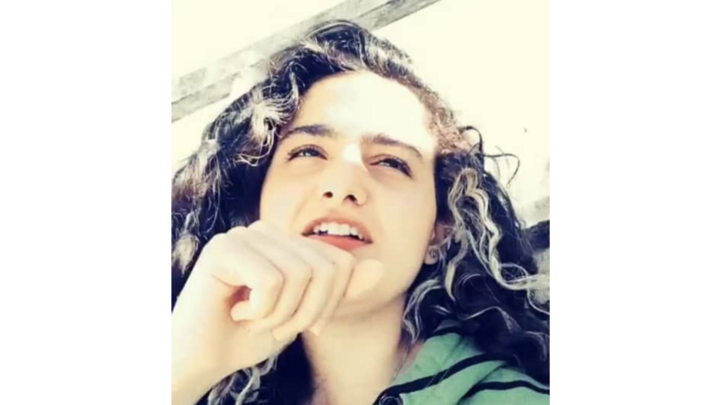 Melika Mohammadi Gazvar Olya before her arrest in the US.